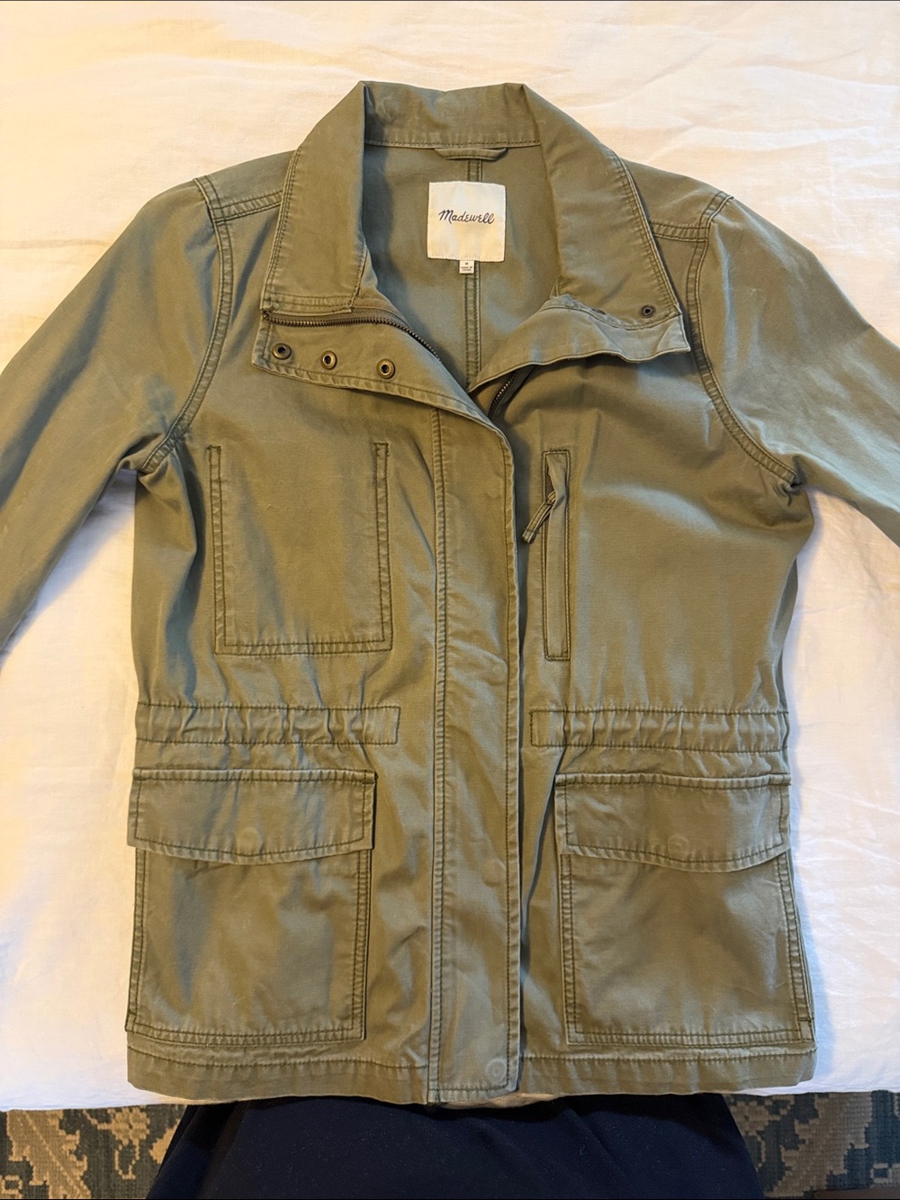 Madewell Olive Green Utility Field Jacket - Size M